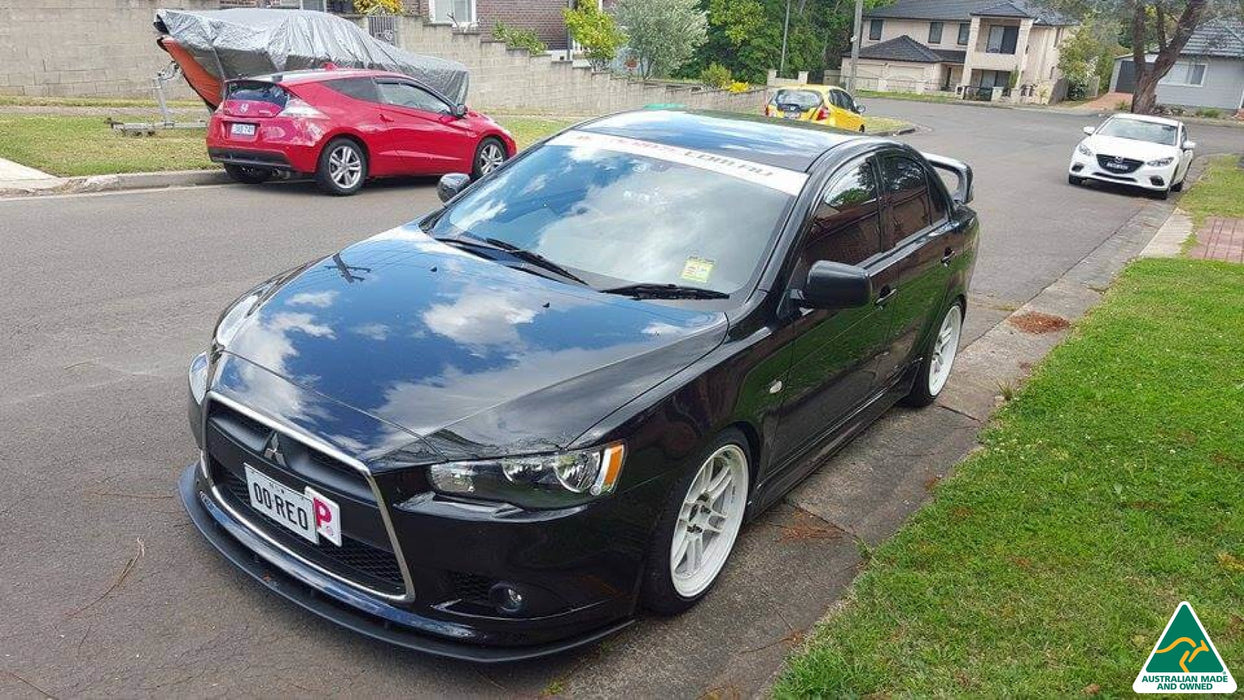 Lancer Ralliart CJ Front Splitter V1-Flow Designs