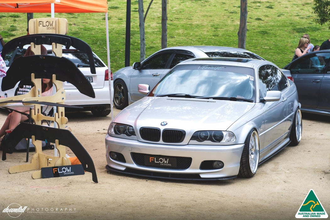 BMW E46 M-Tech Front Splitter-Flow Designs