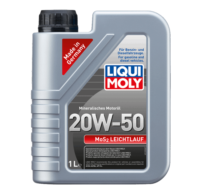 MoS2 Low-Friction 20W-50 | LIQUI MOLY