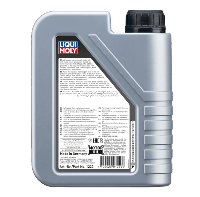 MoS2 Low-Friction 20W-50 | LIQUI MOLY