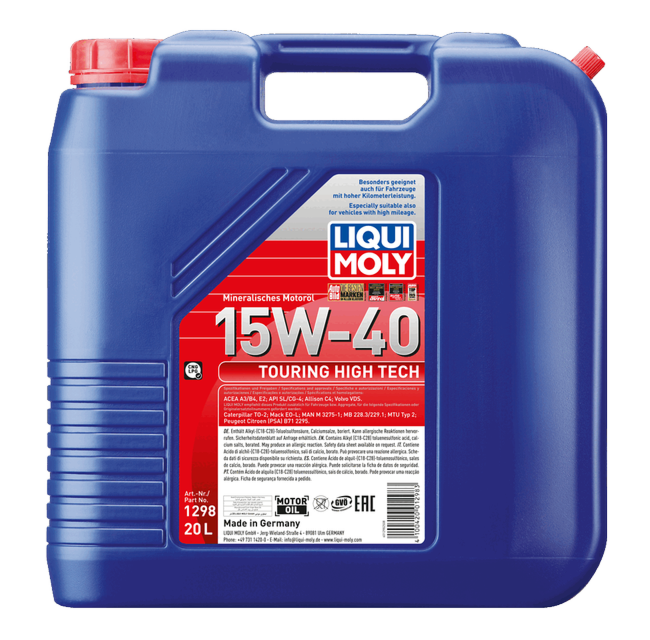 Touring High Tech 15W-40 | LIQUI MOLY