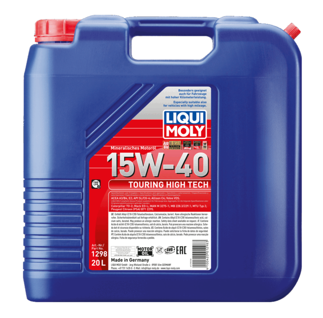 Touring High Tech 15W-40 | LIQUI MOLY - Harrys Euro