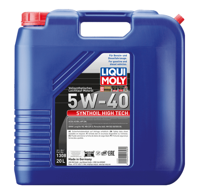 Synthoil High Tech 5W-40 | LIQUI MOLY - Harrys Euro
