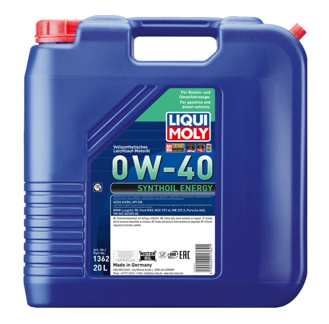 Synthoil Energy 0W-40 | LIQUI MOLY