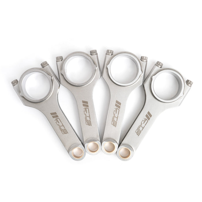 CTS Turbo Connecting Rods VW & Audi 144x21 Tapered Rifle Drilled | Fits 2.0T FSI