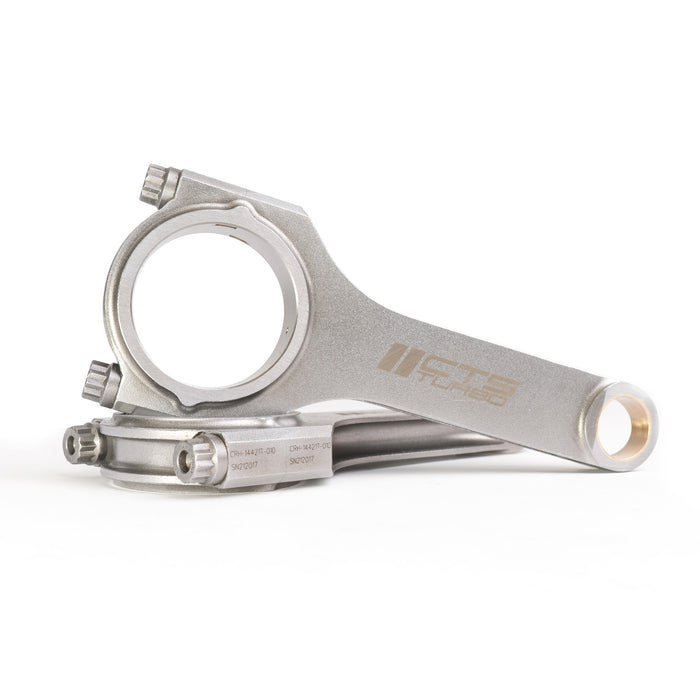 CTS Turbo Connecting Rods VW & Audi 144x21 Tapered Rifle Drilled | Fits MK6/B8 2.0T EA888 Gen 1 & 2 With Stock Pistons