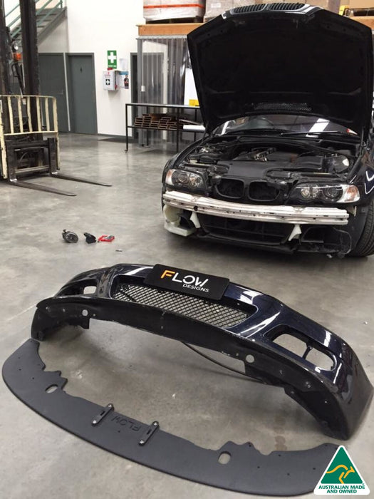 BMW E46 M3 Front Splitter v2-Flow Designs
