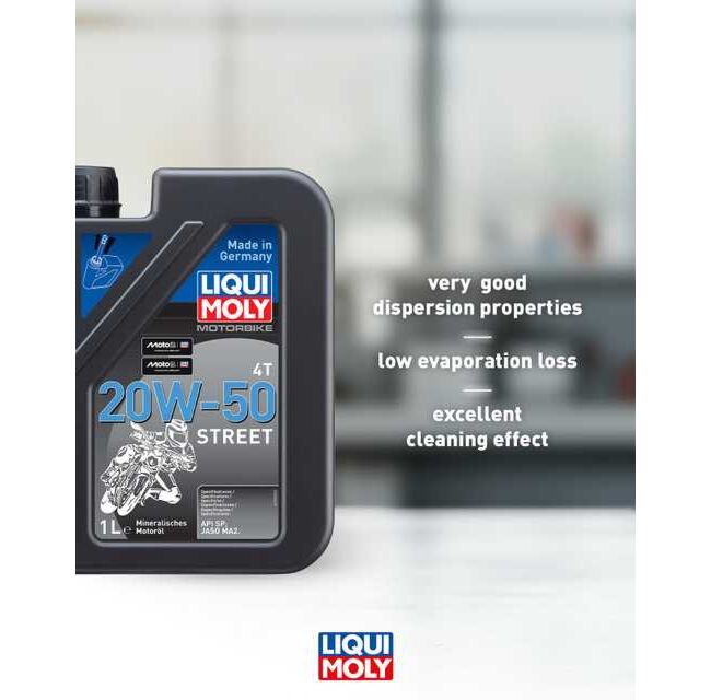 Motorbike 4T 20W-50 Street | LIQUI MOLY