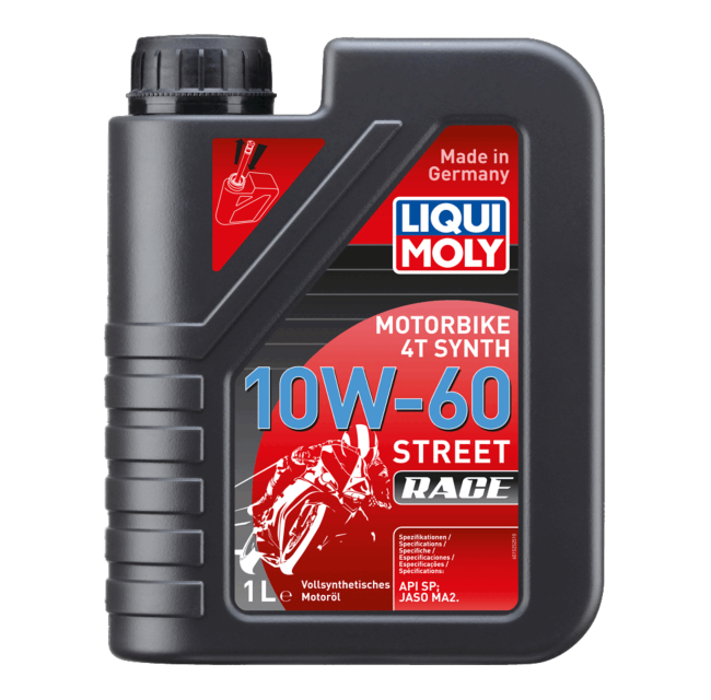 Motorbike 4T Synth 10W-60 Street Race | LIQUI MOLY - Harrys Euro