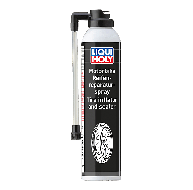 Motorbike Tire Inflator and Sealer | LIQUI MOLY