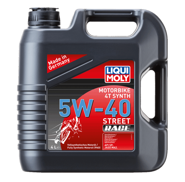 Motorbike 4T Synth 5W-40 Street Race | LIQUI MOLY - Harrys Euro