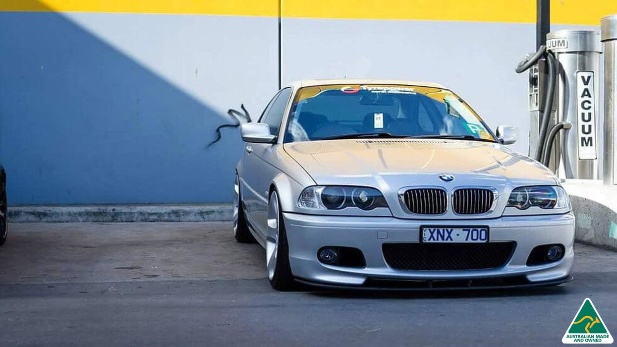 BMW E46 M-Tech Front Splitter-Flow Designs