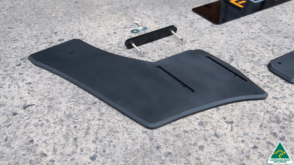 Lancer Evolution X Rear Valance (3 Piece)-Flow Designs