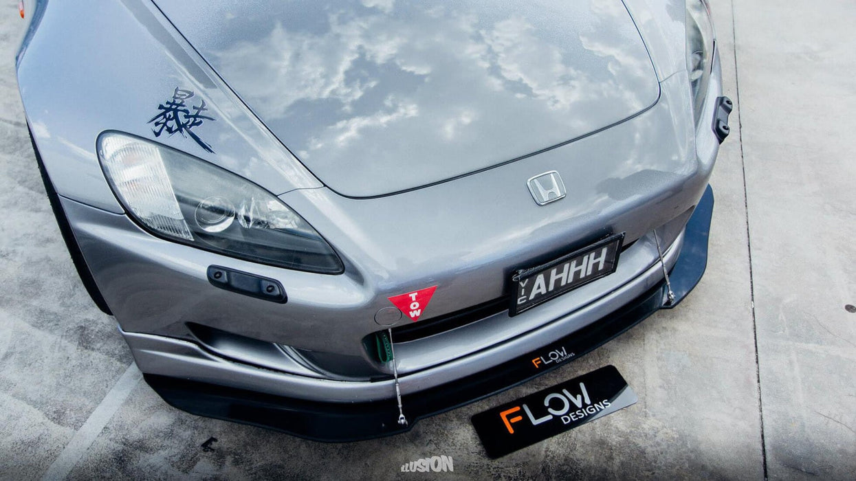 Honda AP1/AP2 S2000 Front Splitter-Flow Designs