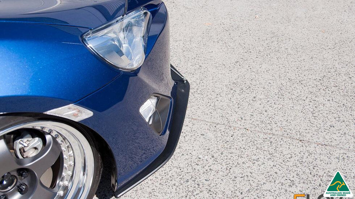Toyota 86 (GT86/FT86) Front Lip Splitter V2 (With Support Rods)-Flow Designs
