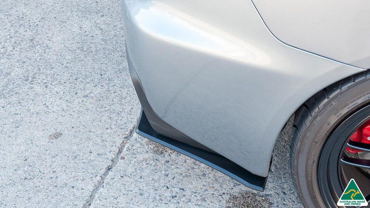 Lancer Evolution X Rear Spats/Pods (2 Piece)-Flow Designs