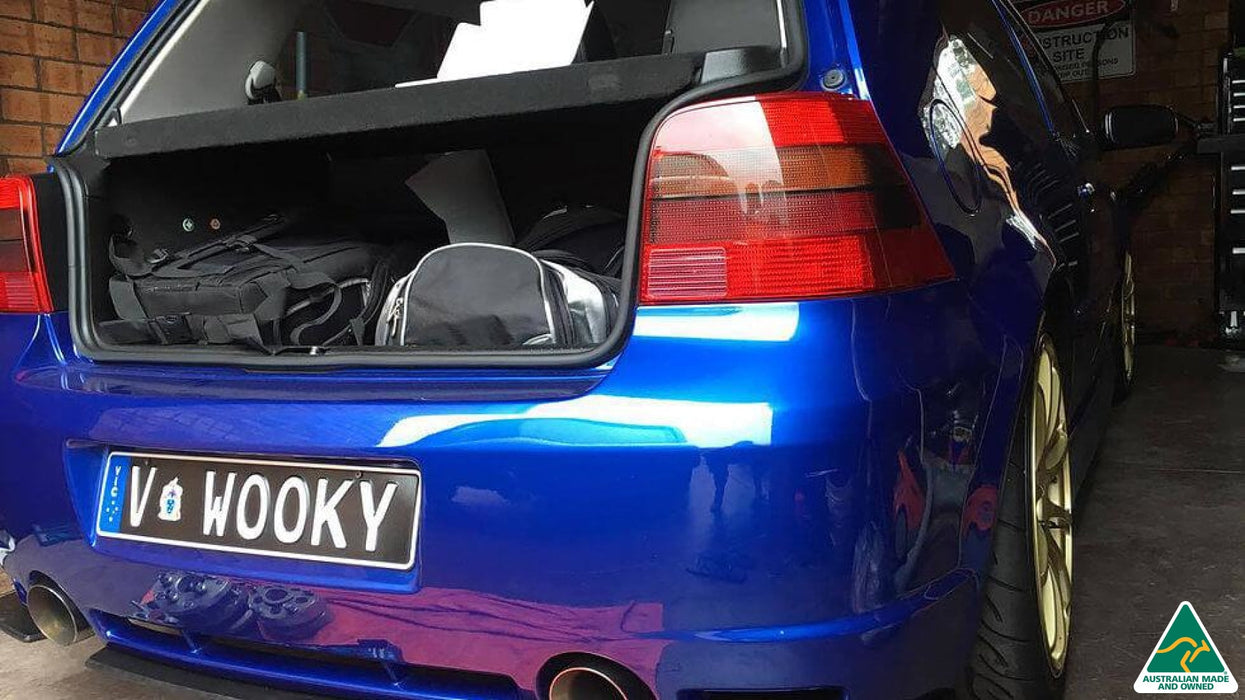 MK4 Golf R32 Rear Valance Kit (3 Piece)-Flow Designs