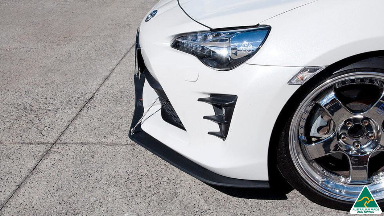 Toyota 86 (Facelift) Front Lip Splitter V1 (Without Support Rods)-Flow Designs