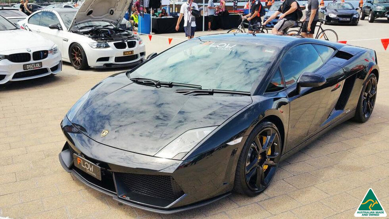 Lamborghini Gallardo LP550-560 Front Splitter-Flow Designs