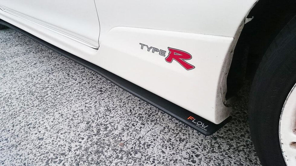 Honda EP3 Civic Type R Side Splitters (Pair)-Flow Designs