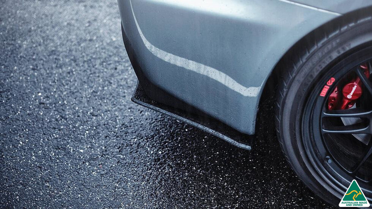 Lancer Evolution X Rear Valance (3 Piece)-Flow Designs
