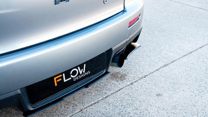 Lancer Evolution X Full Lip Splitter Set-Flow Designs