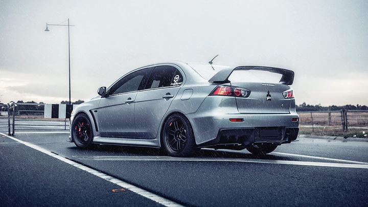 Lancer Evolution X Full Lip Splitter Set-Flow Designs