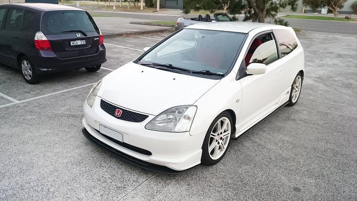Honda EP3 Civic Type R Front Splitter & Spoiler-Flow Designs