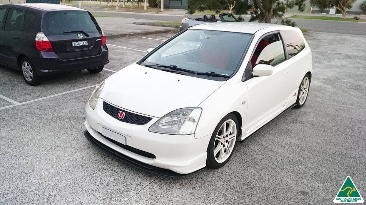 Honda EP3 Civic Type R Side Splitters (Pair)-Flow Designs