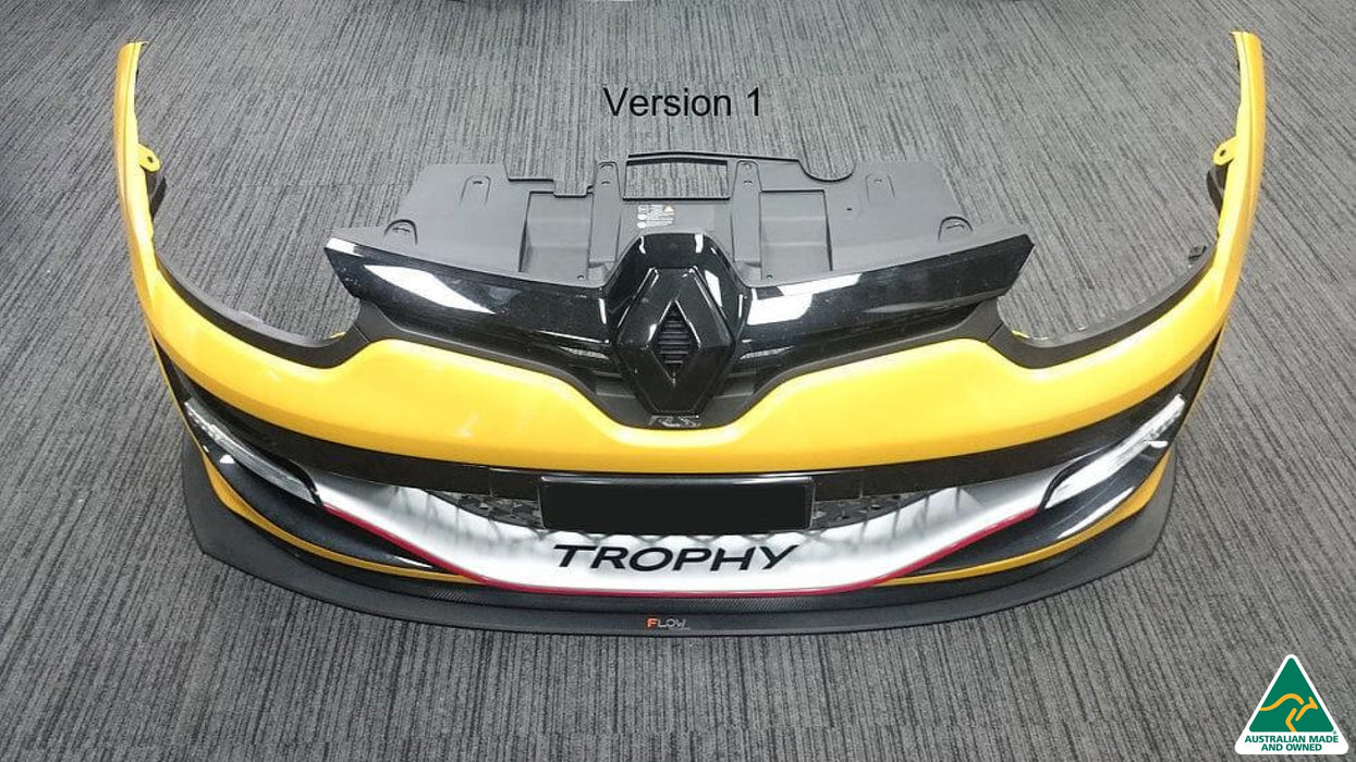 Renault Megane RS275 Front Splitter V2-Flow Designs