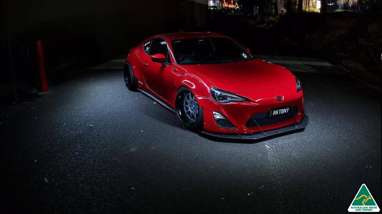 Toyota 86 Front Lip Splitter (Rocket Bunny)-Flow Designs