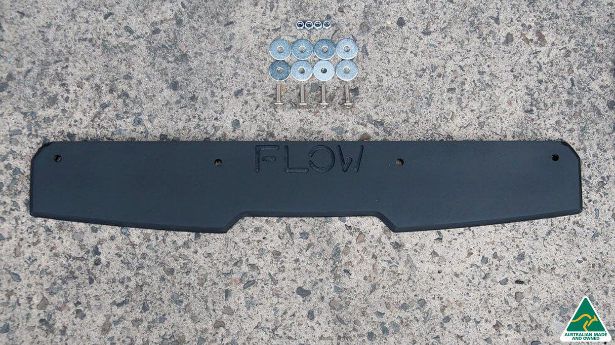 Lancer Evolution X Rear Valance (3 Piece)-Flow Designs
