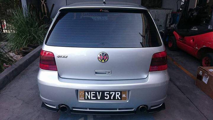 MK4 Golf R32 Full Lip Splitter Set-Flow Designs