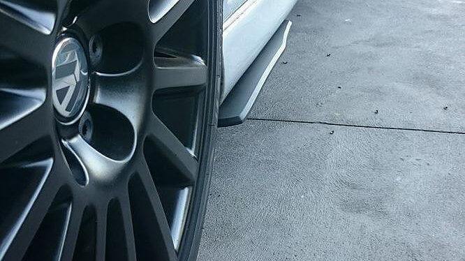 MK4 Golf R32 Full Lip Splitter Set-Flow Designs