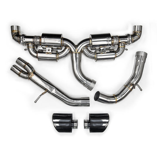 2.5T RS3/TTRS 8V/8S Racing Stainless Steel Exhaust - Catback|JDY Performance