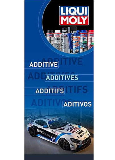 Banner Additives (100 x 230 cm) | LIQUI MOLY - Harrys Euro