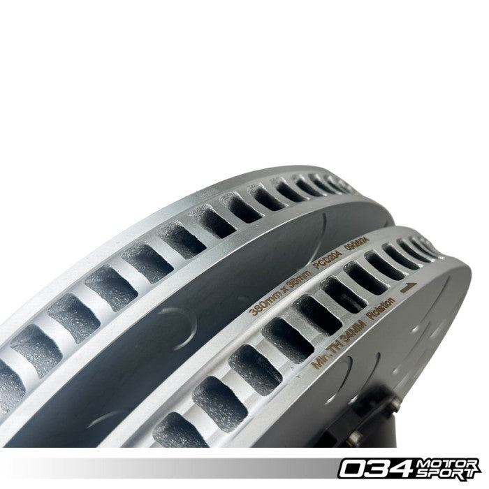 2-Piece Floating Front Brake Rotor Upgrade for BMW G8x M3/M4
