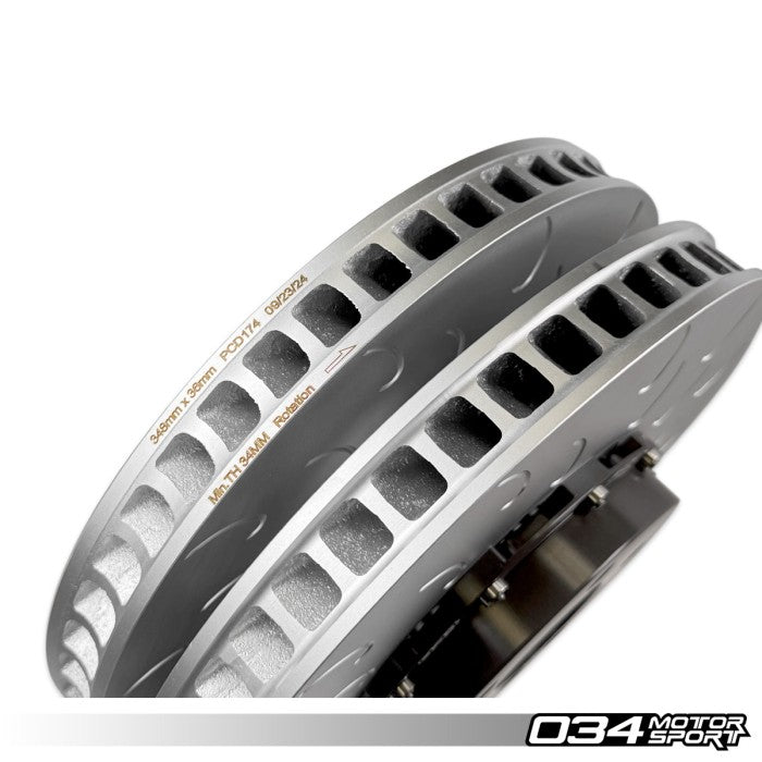 2-Piece Floating Front Brake Rotor Upgrade for BMW G20 M340i and Toyota A90/91 GR Supra