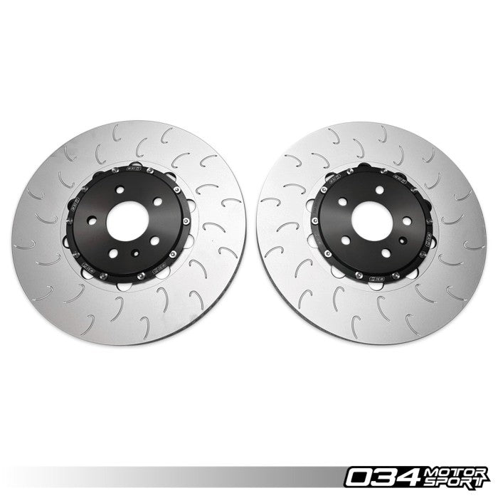 2-Piece Floating Front Brake Rotor Upgrade Kit for Audi B8.5 SQ5