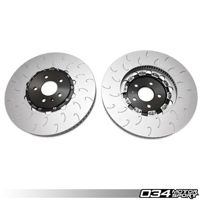 2-Piece Floating Front Brake Rotor Upgrade Kit for Audi B8.5 SQ5