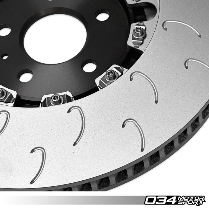 2-Piece Floating Front Brake Rotor Upgrade Kit for Audi B8.5 SQ5