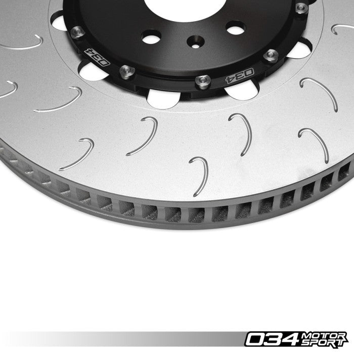 2-Piece Floating Front Brake Rotor Upgrade Kit for Audi B8.5 SQ5