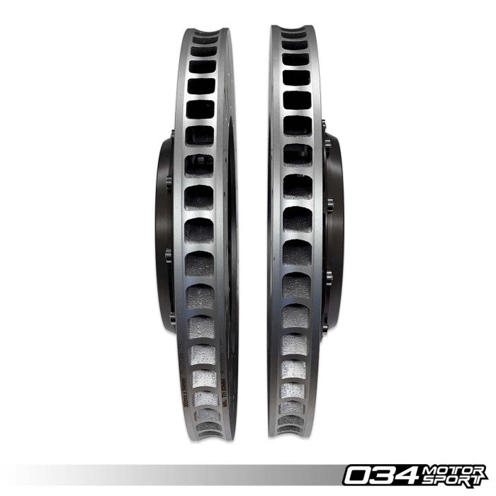 2-Piece Floating Front Brake Rotor Upgrade Kit for Audi B9/B9.5 S4/S5