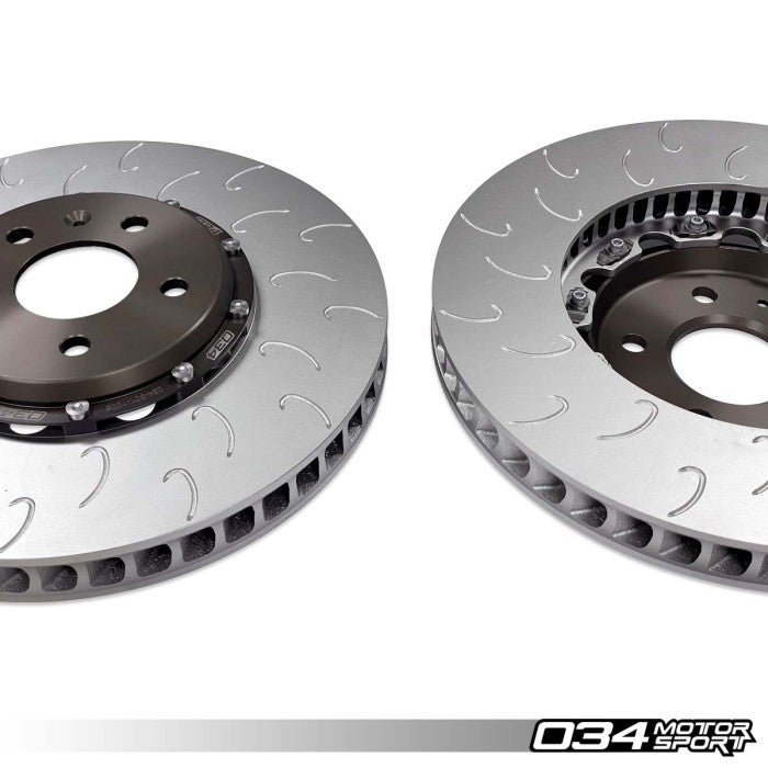 2-Piece Floating Front Brake Rotor Upgrade Kit for Audi B9/B9.5 S4/S5