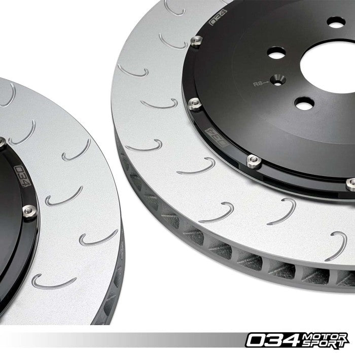 2-Piece Floating Front Brake Rotor Upgrade Kit For Audi R8 Gen 1 & Gen 1.5
