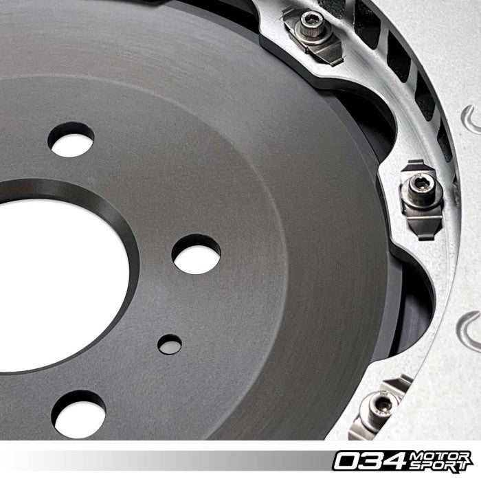2-Piece Floating Front Brake Rotor Upgrade Kit For Audi R8 Gen 1 & Gen 1.5