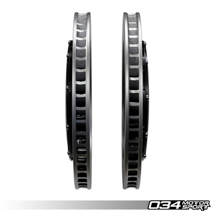 2-Piece Floating Front Brake Rotor Upgrade Kit For Audi R8 Gen 1 & Gen 1.5