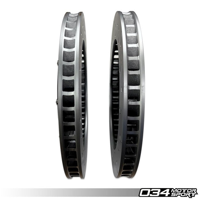 2-Piece Floating Front Brake Rotor Upgrade Kit For Audi R8 Gen 1 & Gen 1.5