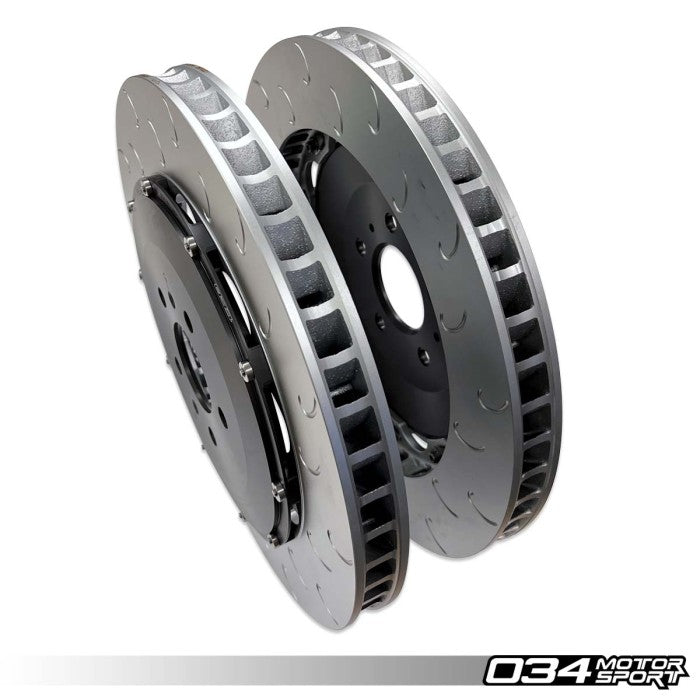 2-Piece Floating Front Brake Rotor Upgrade Kit For Audi R8 Gen 1 & Gen 1.5