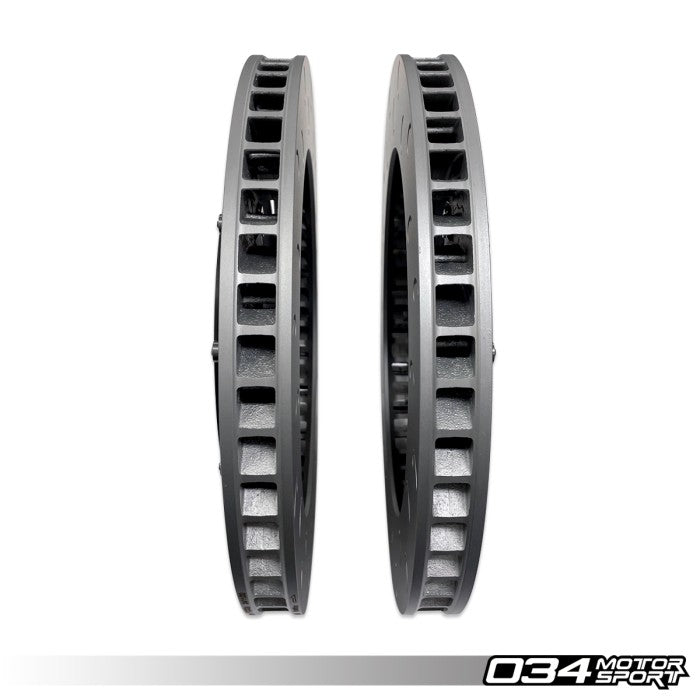 2-Piece Floating Front Brake Rotor Upgrade Kit For Audi R8 Gen 1 & Gen 1.5 01